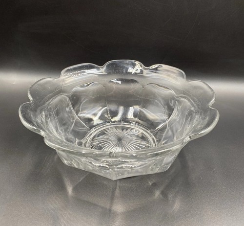 Vintage pressed glass - glass, serving