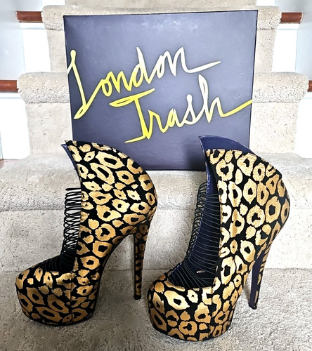 New sparkle cheetah gold - gold, black