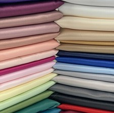 Matte Duchess Bridal Satin Fabric for Dressmaking Wedding Quilting Sewing