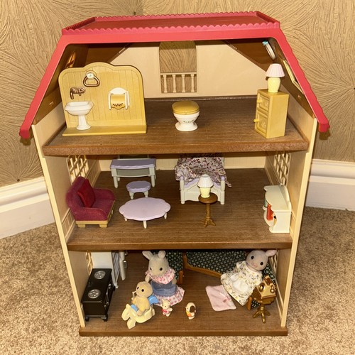 Sylvanian families house cedar - families,
