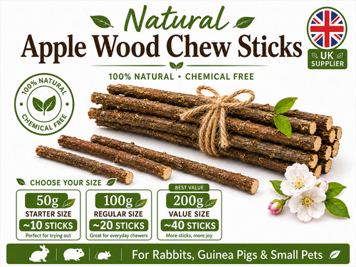 Apple wood sticks - sticks, rabbit