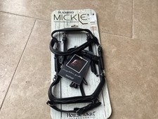 RAMBO MICKLEM COMPETITION DELUXE BRIDLE BRAND NEW PONY HORSE BLACK