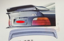 Wing Factory Style Spoiler for 92-98 BMW E36 M3 COUPE 2DR ABS Unpainted 2PS/Set