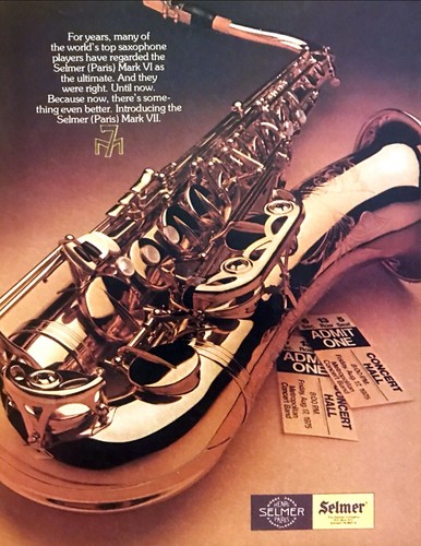 1976 selmer paris mark vii - paris,