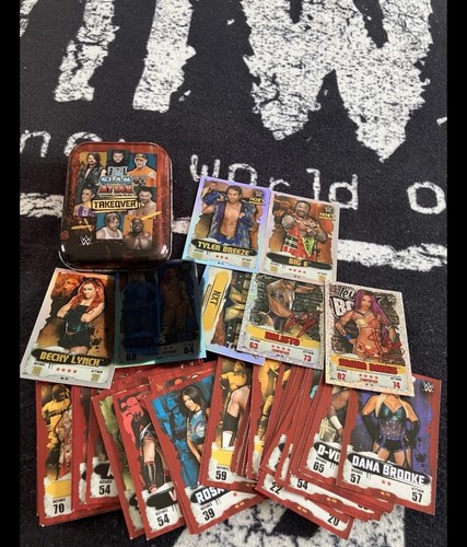 Wwe slam attax takeover cards - attax,