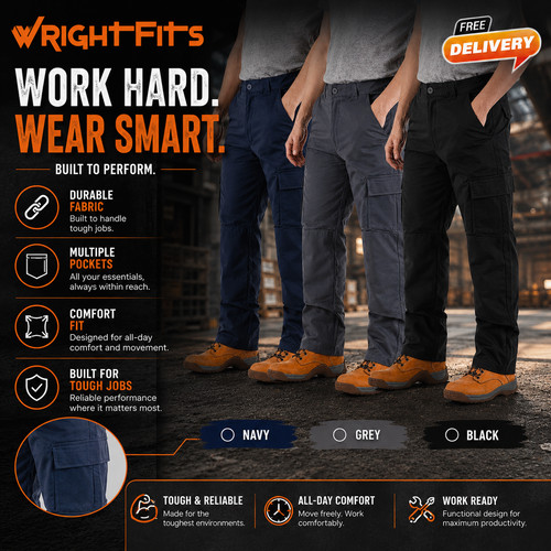 Mens cargo combat trousers - mens,