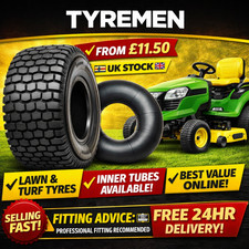 All sizes of Turf tyre, Lawn