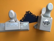 Rare Martha Stewart border corner - card craft punch cutters  - butterfly