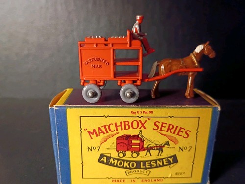 Matchbox rare milk float - , #7a