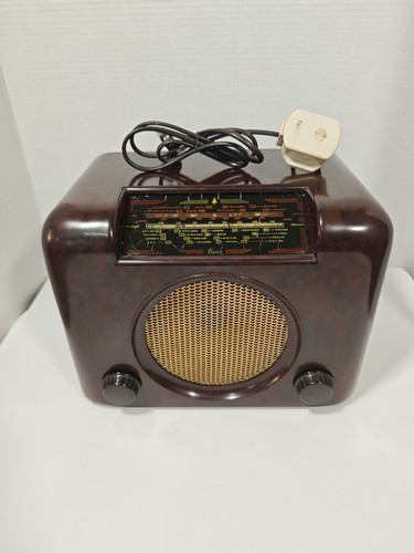 Vintage bakelite bush dac - bakelite, 90a