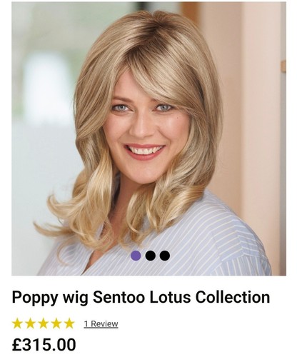 Lace front wig - lace, new