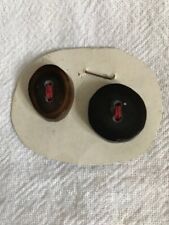 2 Hand Made Horn Buttons