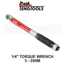 Teng Tools 5-25NM 1/4-inch Torque Wrench Drive 1492AG-E