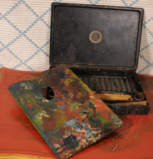 Antique Reeves & Sons oil