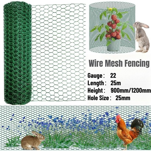 Pvc coated green - pvc, chicken