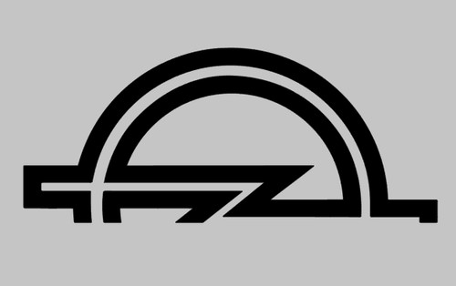 Half opel sign - half, •