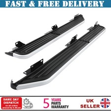 Side Steps Running Boards For Land Rover Discovery 3 & 4 04–16 UK Black BARS