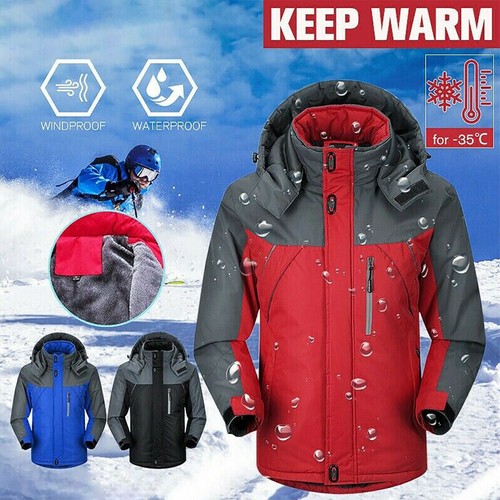 Mens winter warm fleece jacket - mens,