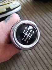 BMW MINI R56 6 SPEED LEATHER GEAR KNOB (READ DESCRIPTION)