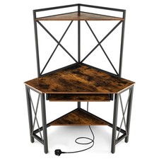 COSTWAY Corner Writing Desk