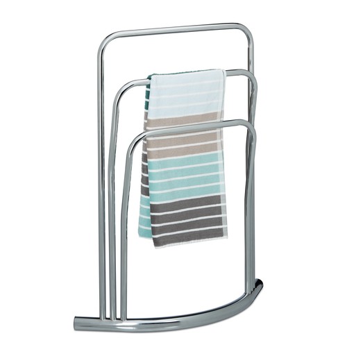 Towel rack clothes valet stand