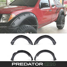 FRONT REAR WIDE BODY WHEEL ARCH FENDER FLARE KIT FOR NISSAN NAVARA D40 05-10