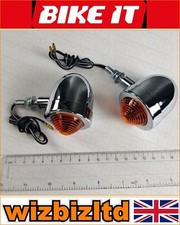 Yamaha BWS 125 ie Euro 3 All Years Chrome Body Short Stem Mini Indicators