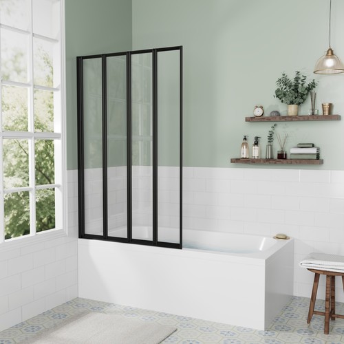Bathroom panel folding bath - bathroom,