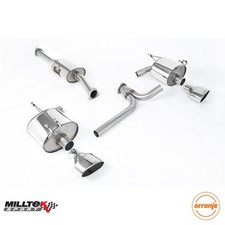Milltek Exhausts Honda / Acura S2000 2.0 and 2.2 litre AP2 Cat-back 2004-2009