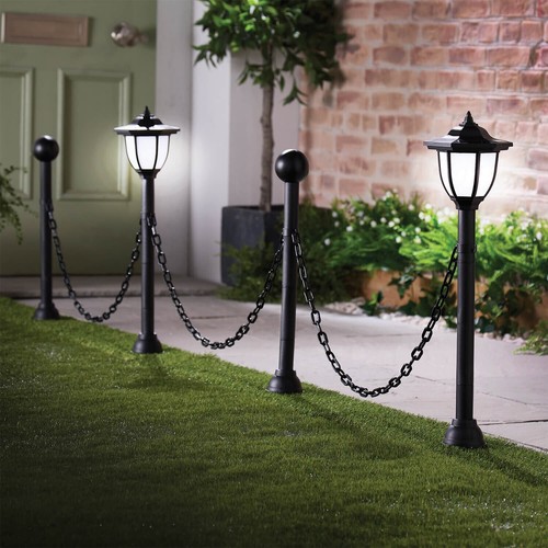 Piece solar lamp post - 4-piece,