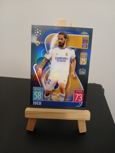 Topps chrome match - topps, isco
