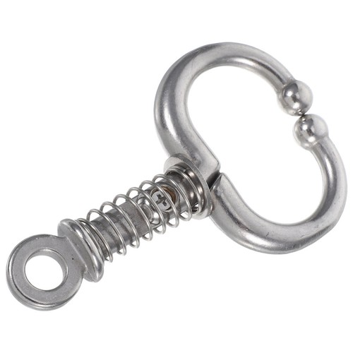 Reusable bull nose ring - bull, stud
