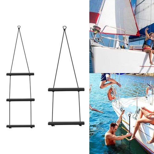 Boat rope ladder boarding - boat,