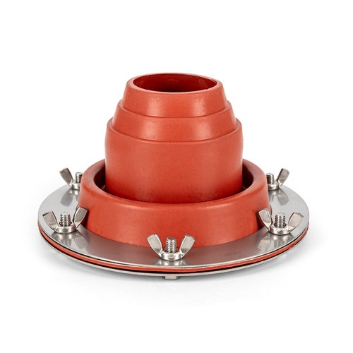Tent flue flashing - kit, for