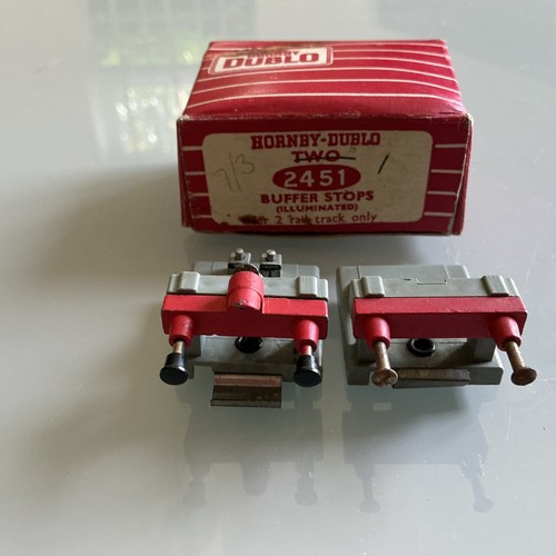 Hornby dublo 2451 buffer - buffer, stops