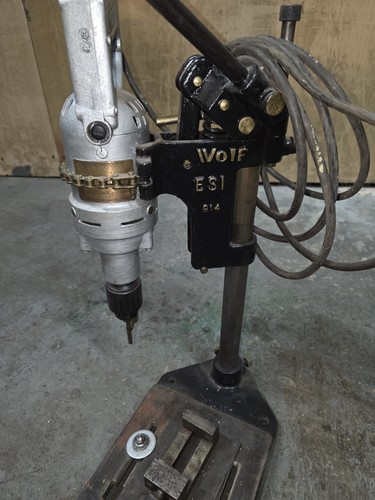 Wolf pillar drill - drill, bench