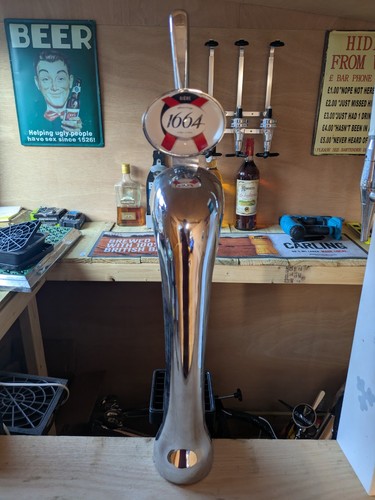 Kronenbourg 1664 beer pump - beer,