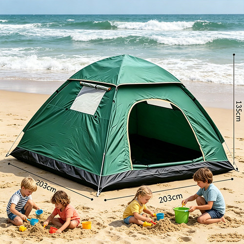 Pop beach tent for - up,