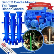Proops Candle Mould Set of 3