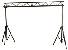 3 Metre Lighting Bridge Set with Adjustable Stands & Truss Crossbar