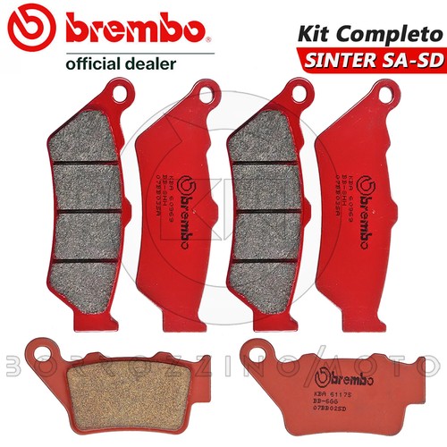 Brake pads brembo front and - brake,