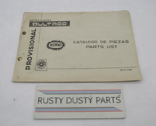 Bultaco original factory 1973 - bultaco,