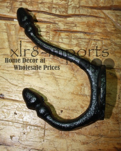 Cast iron black acorn - iron, style