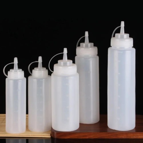 Clear plastic squeeze bottles - squeeze,