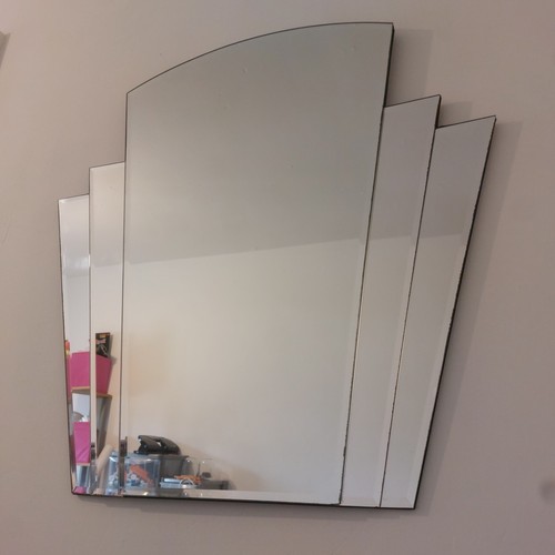 Art deco style fantail - art, wall