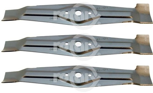 Pack lawn mower blades - 3,