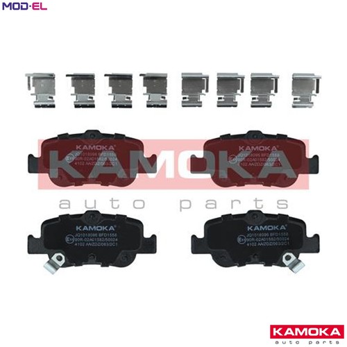 Brake pad set disc - brake,