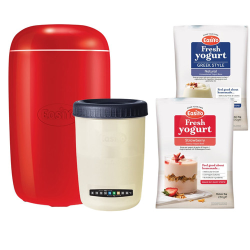 Easiyo yoghurt maker - easiyo, red