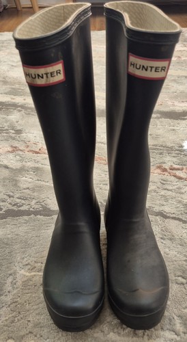 Hunter wellies navy blue - hunter,
