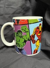 Marvel Comics Mug | Superhero Themed Ceramic Mug  hulk Spiderman  Ironman 